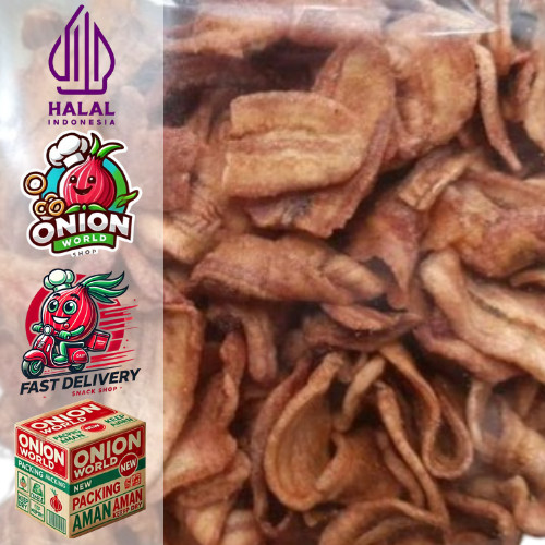 

UWD KERIPIK SALE KERING 500g Pisang Sale Oven Keripik Pisang Oven Manis Olahan Keripik Viral