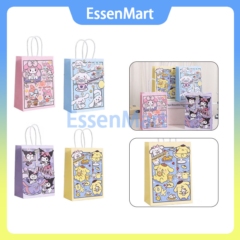 

Tas Kado Ulang Tahun Anak / Paperbag Souvenir / Tas Kartun/goodie Bag Snack Karakter