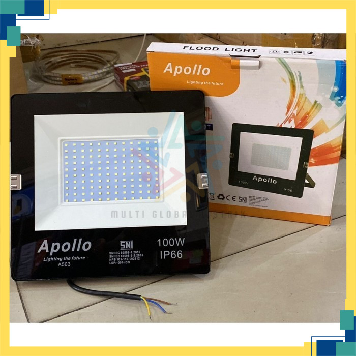 LAMPU SOROT LED 100W 200W / LAMPU SOROT TEMBAK 100 WATT 200 WATT APOLLO A503 - 200 WATT