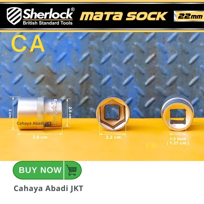 KUNCI SOK SHOCK 22MM SHERLOCK