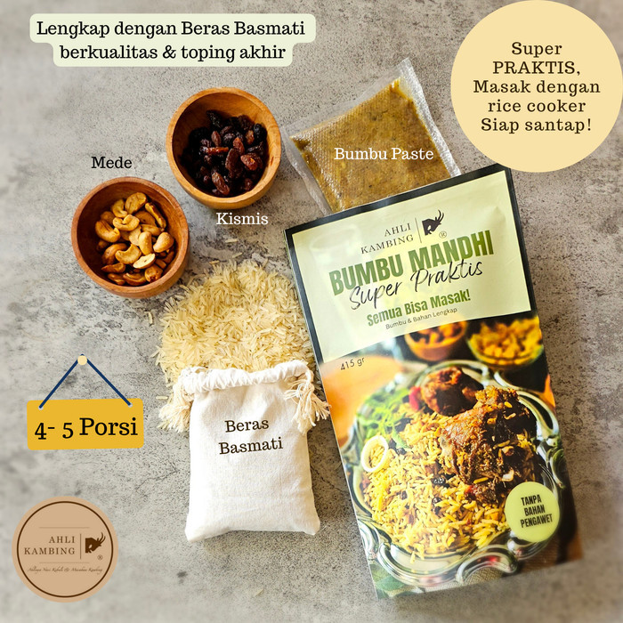 

PS Bumbu Instant Nasi Mandhi - Ahli Kambing