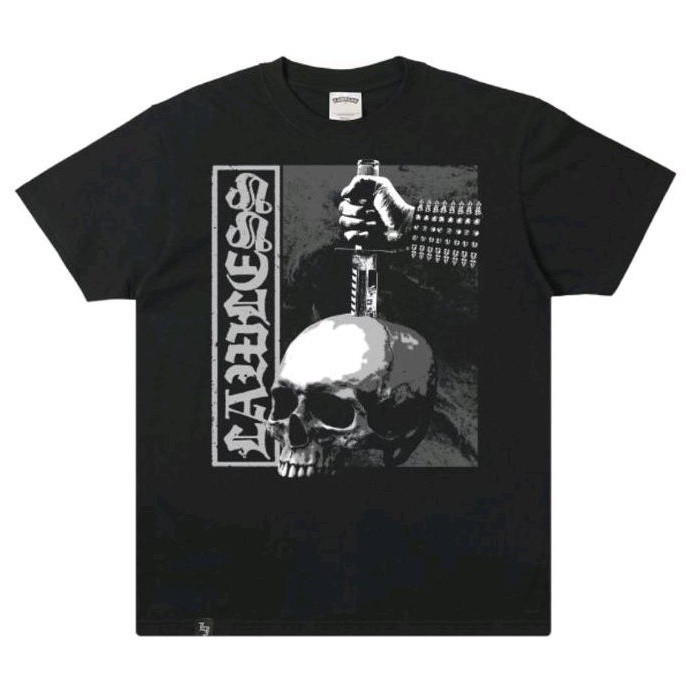 【COD】Tshirt LAWLESS JAKARTA - HEAD WOUND - Lawless Jakarta Official