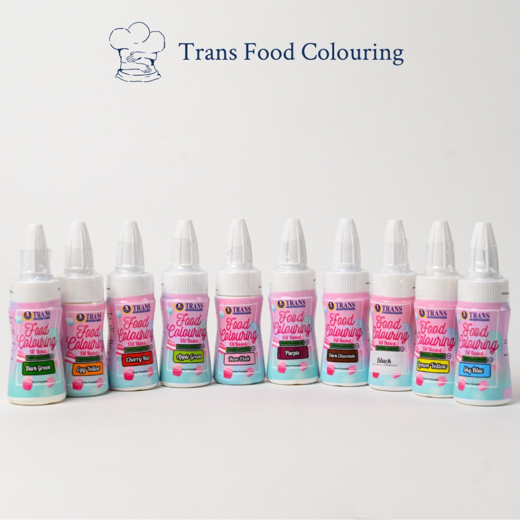 

Pewarna Trans Oil Base (50 Gr)/Pewarna Makanan/Food Colouring