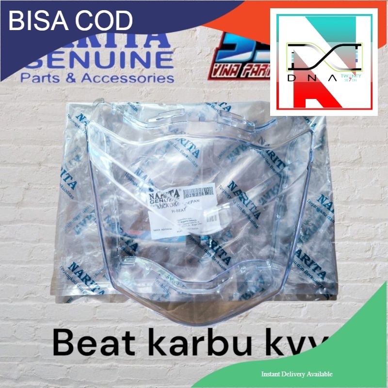 Mika lampu depan beat karbu kvy kaca lampu beat mika lampu beat
