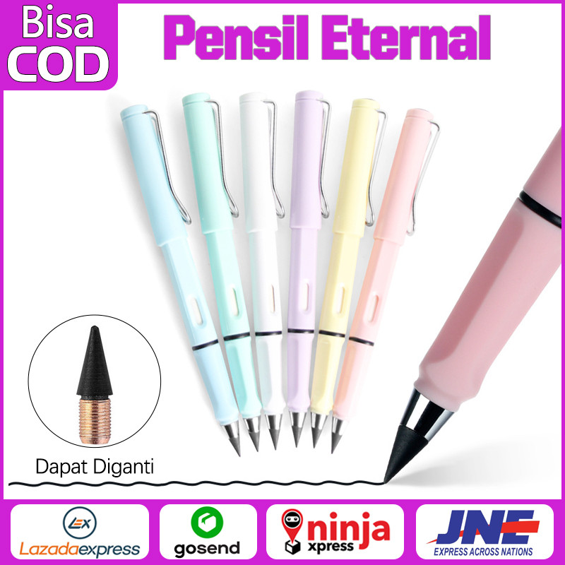 

Pensil Eternal tanpa batas free penghapus pencil unlimited tidak perlu diraut tanpa asahan alat menulis perlengkapan menggambar anak