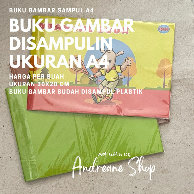 

Buku Gambar Sidu Ukuran A4 Sudah Disampulin