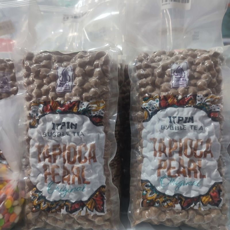

Tapioca Pearl Itpin Boba Milk Tea Drink Premium 1KG