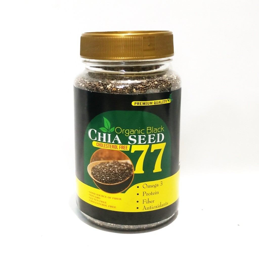 

Chia Seed Black Original 77 - 200gram - Bersih dari Pasir dan Kotoran