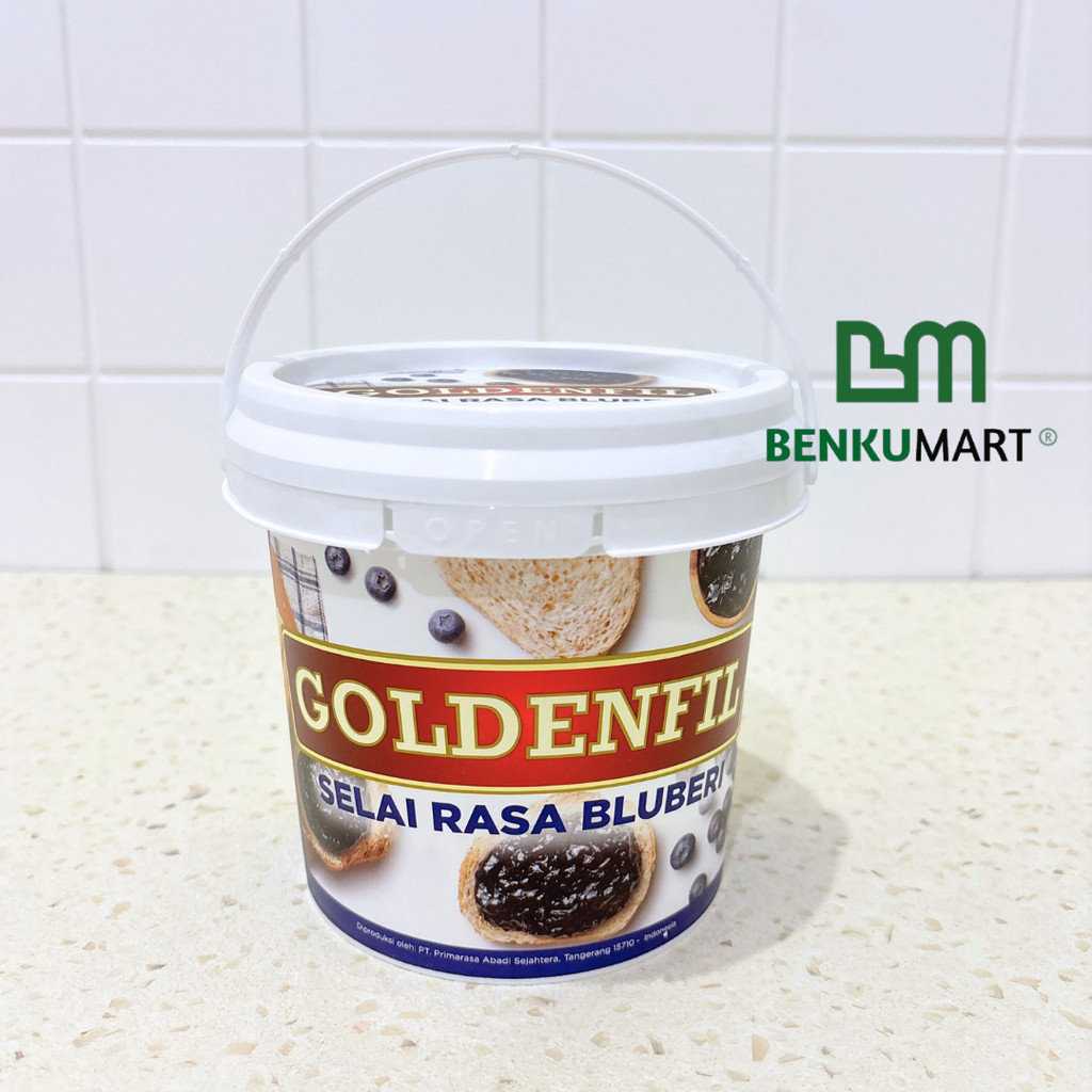 

GFD Goldenfil Blueberry Jam 1kg Selai Bluberi Goldenfil