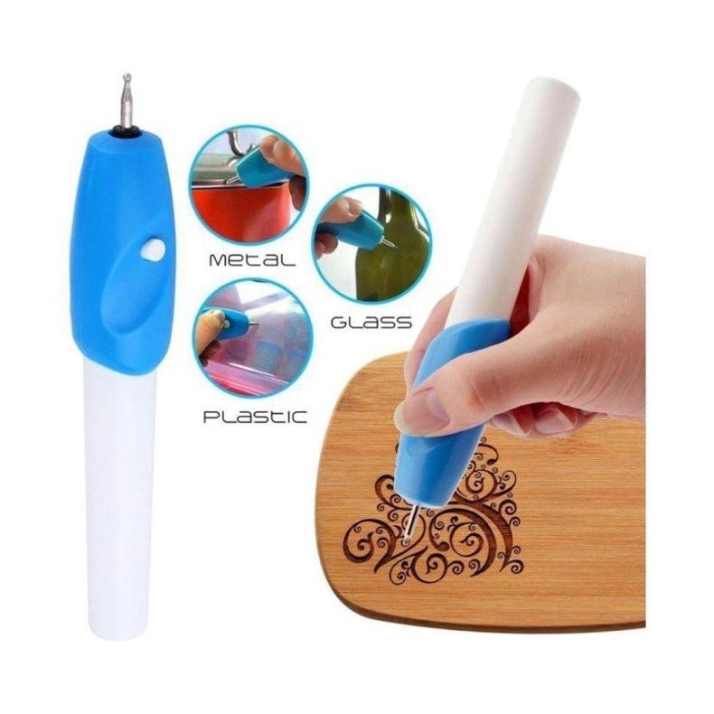 RAIDESAFA_SHOP Alat ukir nama di piring / sendok /ENGRAVE IT PEN ALAT UKIR GRAFIS