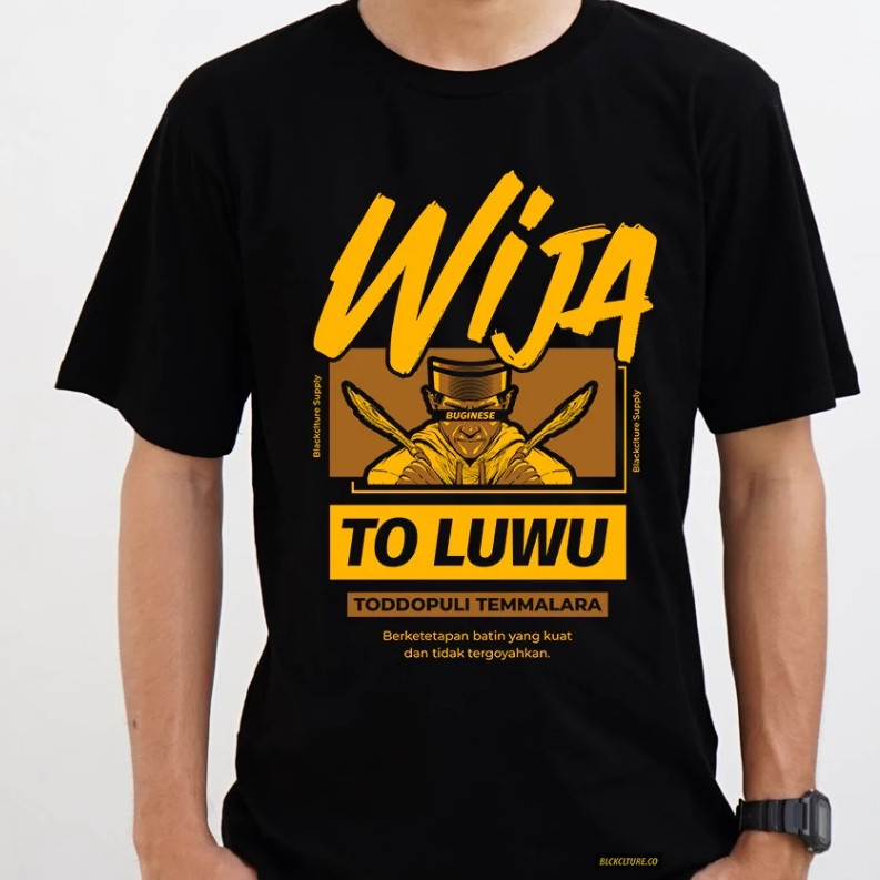 Kaos Distro Luwu Kaos Bugis Kaos Keren Kaos Pria