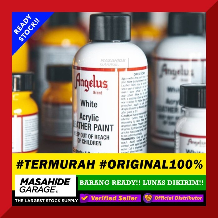

promo -(WHITE) Angelus Paint - 4 oz