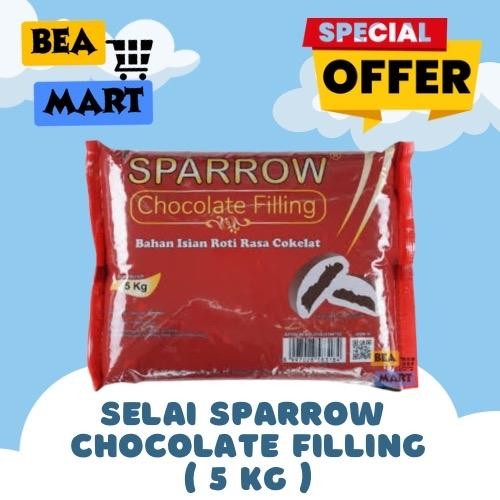 

Selai SPARROW Coklat Filling 5kg | Coklat Filling Manis Isian Roti Murah 5 kg