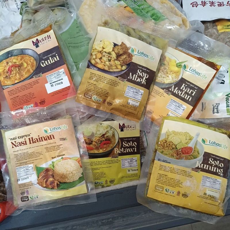 

Bumbu Vegan Aneka Sop Mbek ; Kari Medan ; Soto Kuning ; Soto Betawi