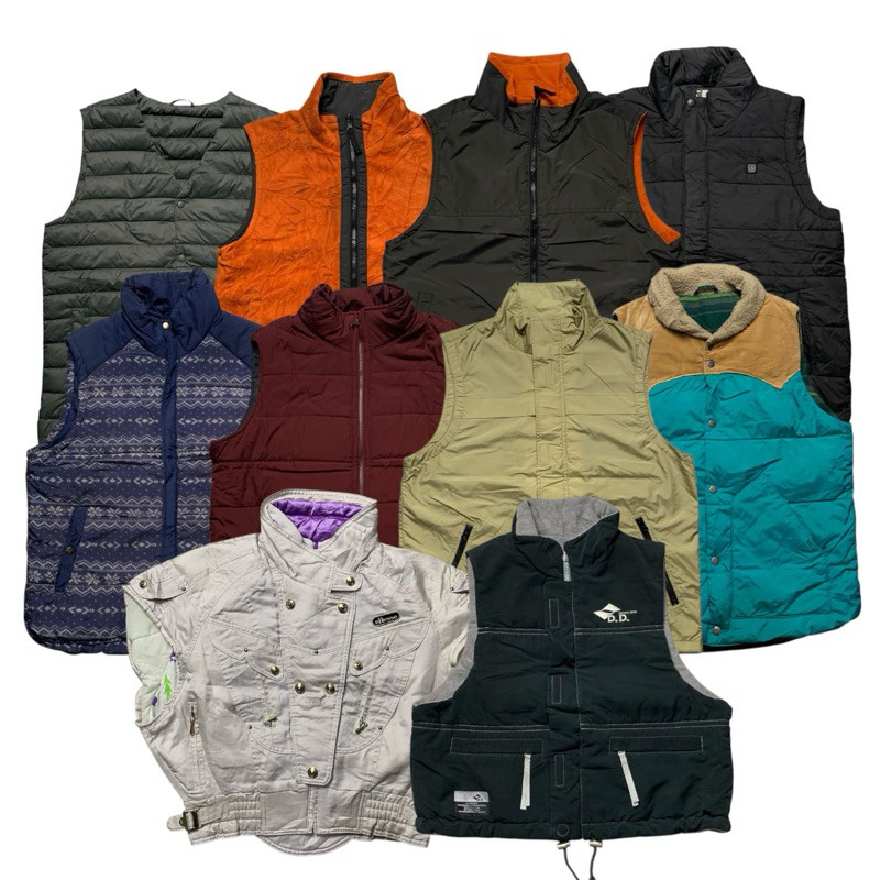 VEST ROMPI SECOND / VEST ROMPI TACTICAL / VEST ROMPI PUFFER / VEST ROMPI BULU ANGSA / VEST ROMPI RAC