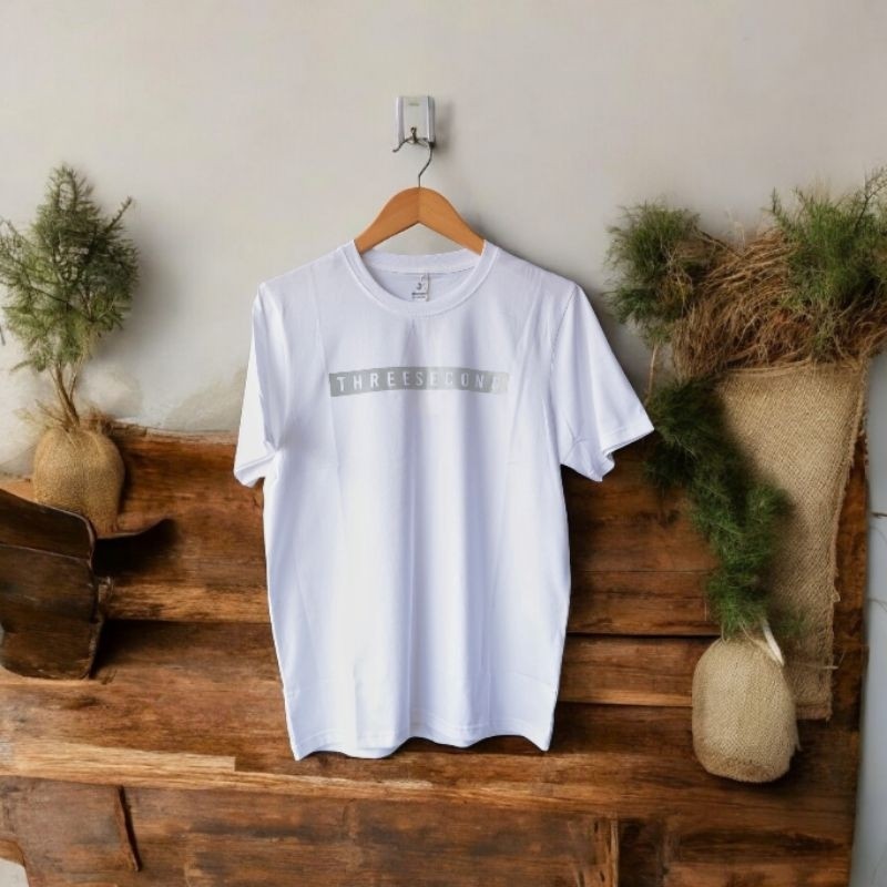 Kaos 3second Putih