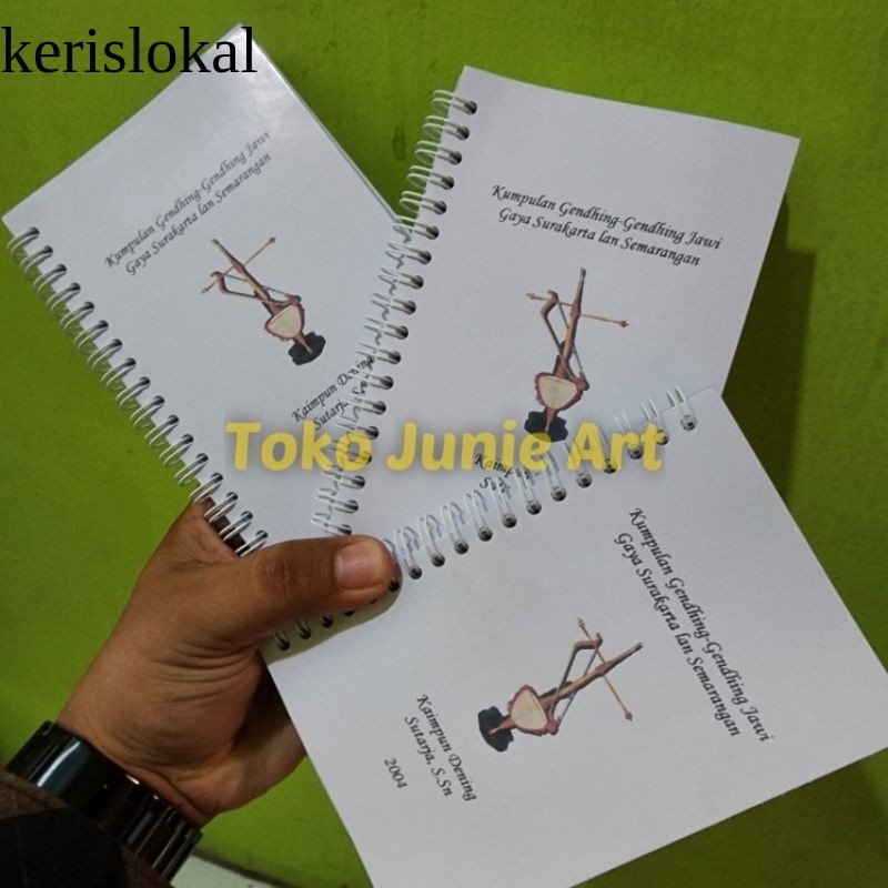 Buku Notasi Gending / Buku Notasi Gendhing Tarjo KL17