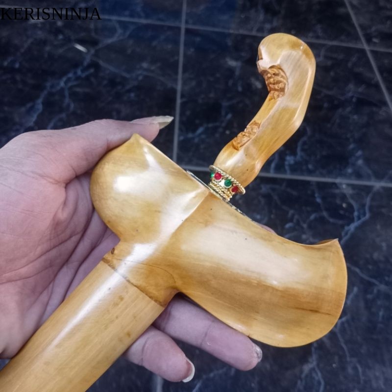 Warangka Keris Gayaman Solo Bahan Kayu Full Cendana Garap Alusan NJ8