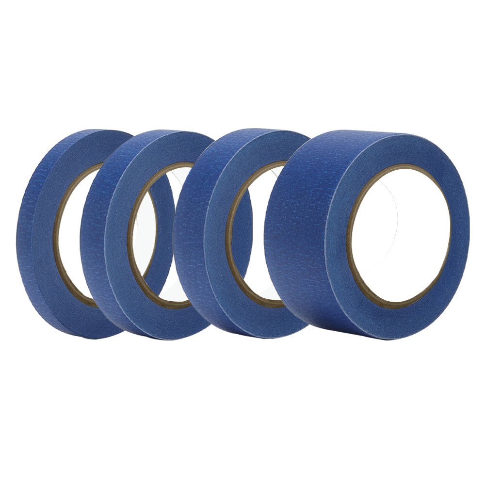 

Blue Washi Masking Tape No Residue Paper Tape for Scrapbooking/Office/Diy Crafts | Eco-Friendly & Easy Tear