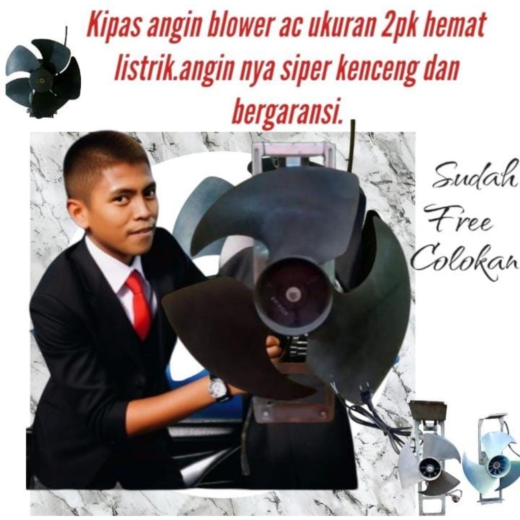 KIPAS Blower AUDOR AC Ukuran 1PK.Hemat Listrik