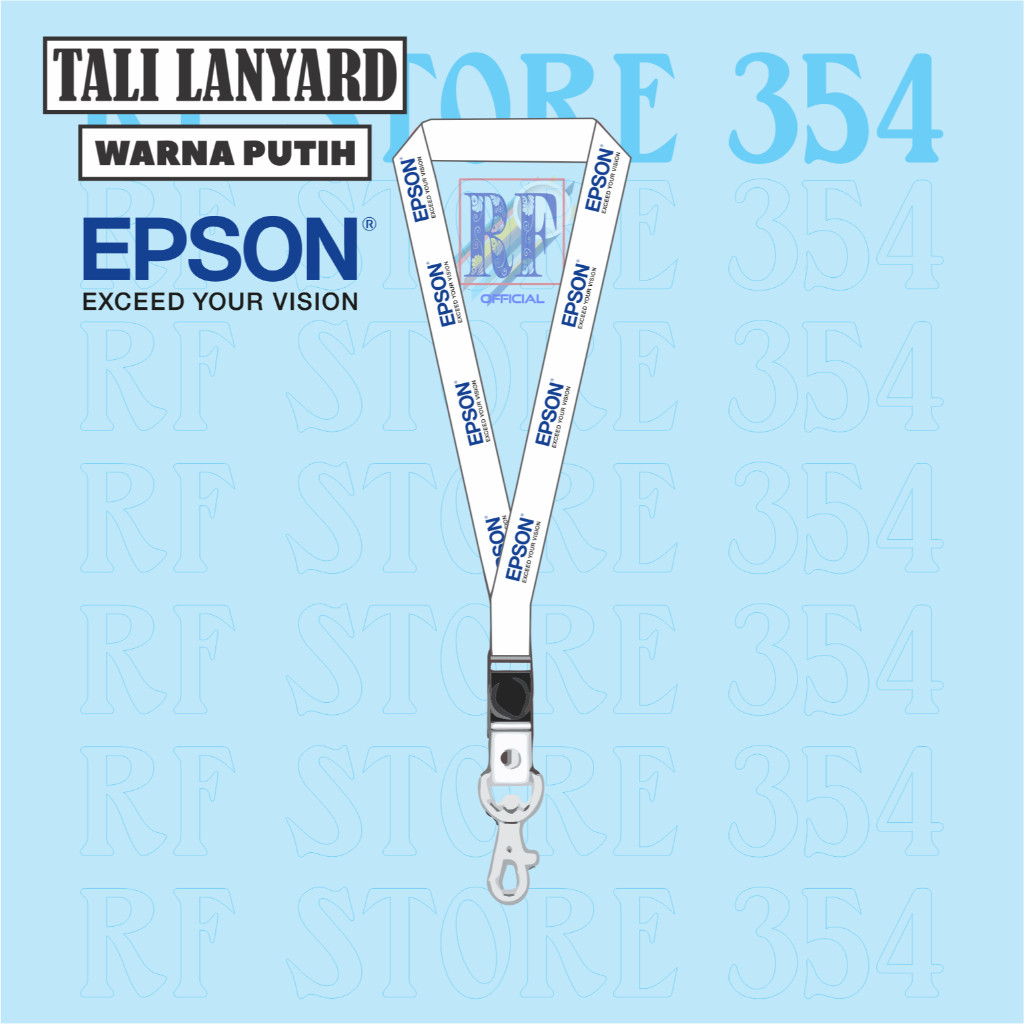 

TALI LANYARD PT EPSON INDONESIA - LANYARD EPSON EXCEED YOUR VISION - TALI ID CARD GANTUNGAN KUNCI GANTUNGAN FLASHDISK GANTUNGAN NAMETAG TALI LANYARD BEST SELLER COD