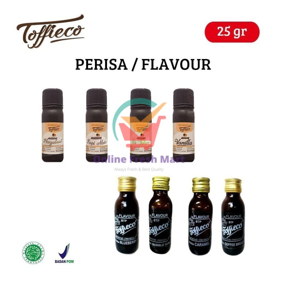 

Toffieco Perisa / Flavour Etalase 2 (25 gr) - Online Fresh Mart Denpasar