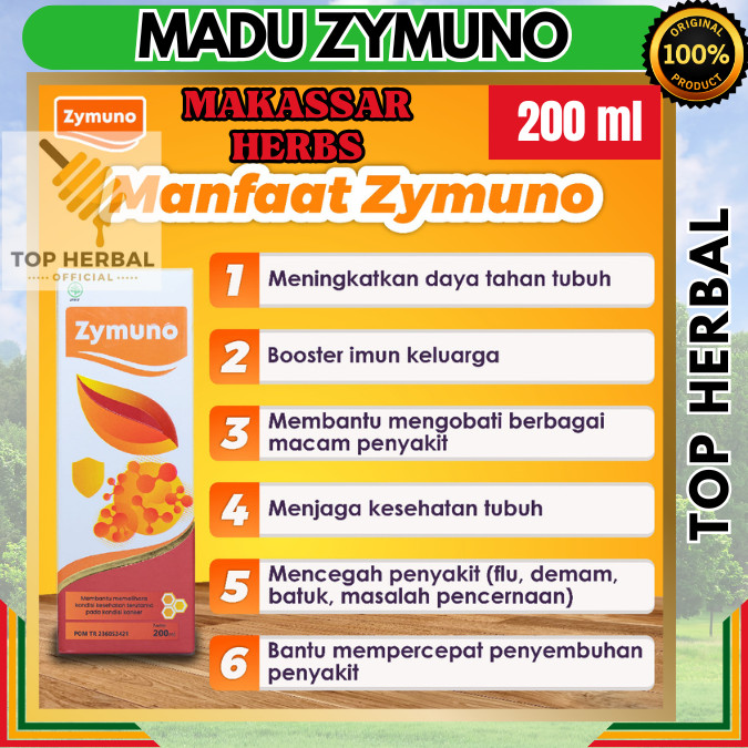 Zymuno - Madu Herbal Terapi Benjolan Imunoterapi Cegah Kanker Tumor Tingkatkan Daya Tahan Tubuh Top 