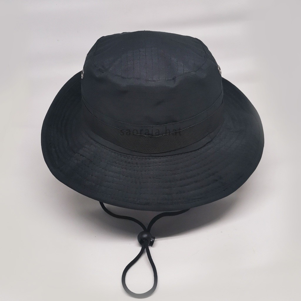 Topi Rimba Polos Unisex Dewasa Hiking Hat Tactical Hat