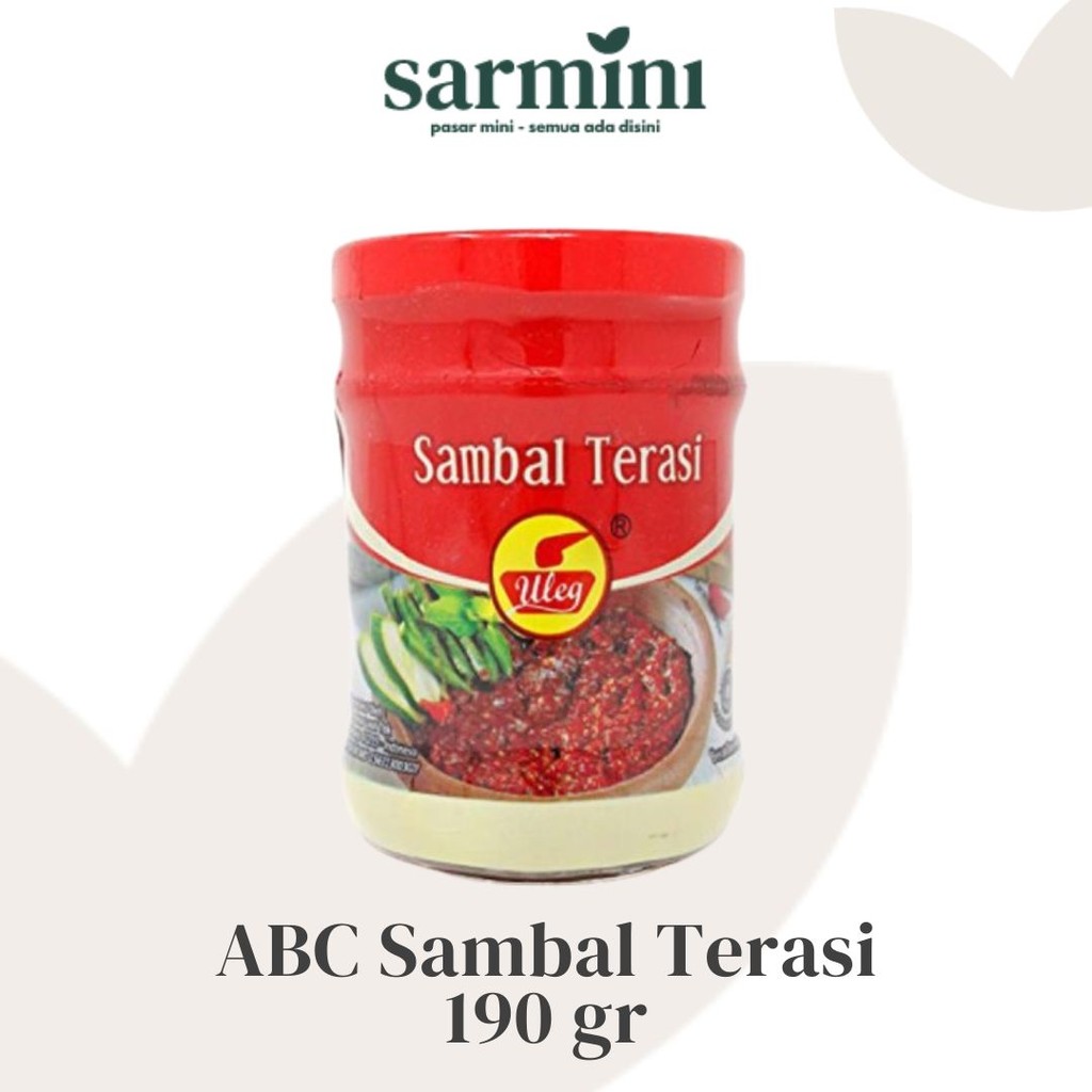 

Finna Sambal Terasi 190 (Kemasan Jar)