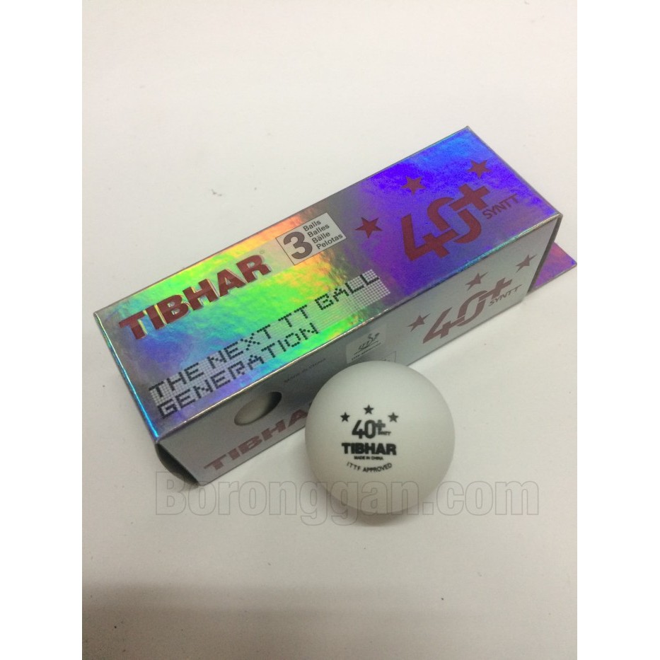 Bola Pingpong Tibhar 3-Star 40+