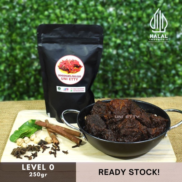 

✨TERLARIS -Rendang Padang - Daging Sapi (250gr) - PEDAS LVL 0