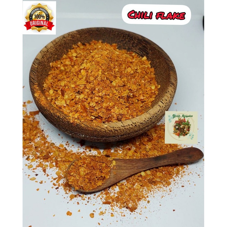 

✨TERLARIS -Chili Flake / Cabe Kasar / cabe cacah 500gram