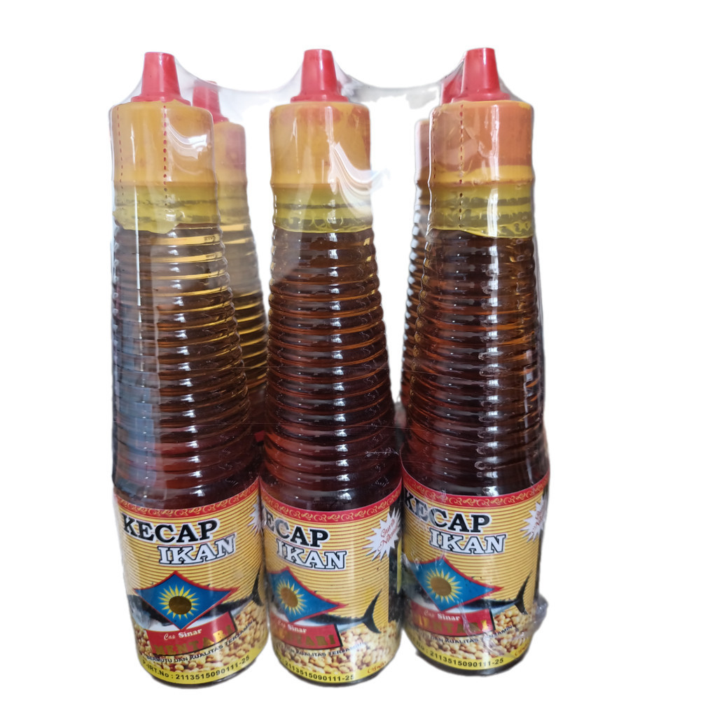 

Cap Sinar Mentari Paket 6 Botol Kecap Ikan 150 ml