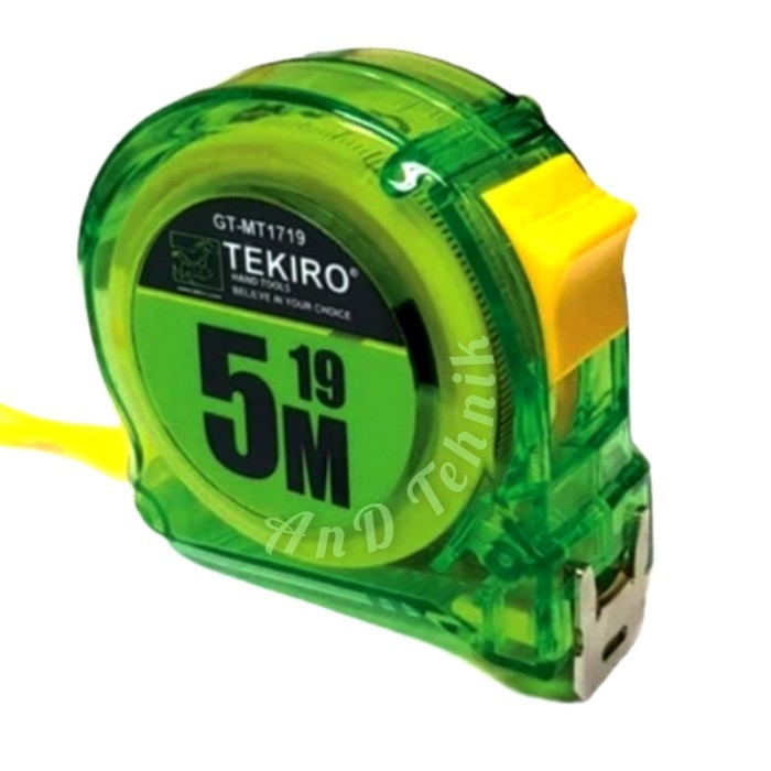 Tekiro Meteran Transparan 5 Meter / Meteran Tekiro 5M