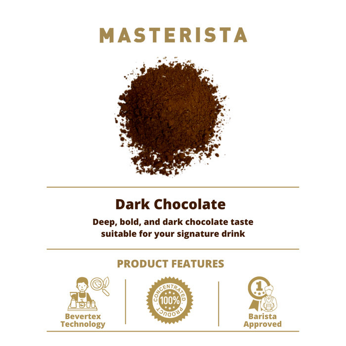 

✨NEW✨ -Bubuk Minuman Masterista Dark Chocolate 200gram