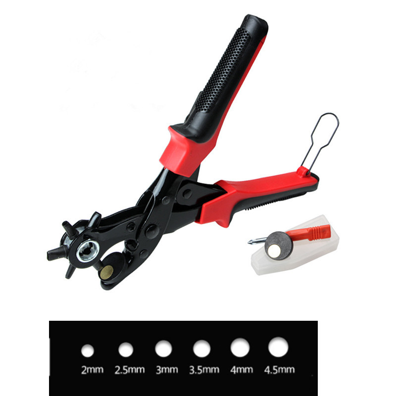 

Punching for Leather Hole Punch for Belts Stitching Plier Perforator Eyelet Piercer Leather Craft Tools