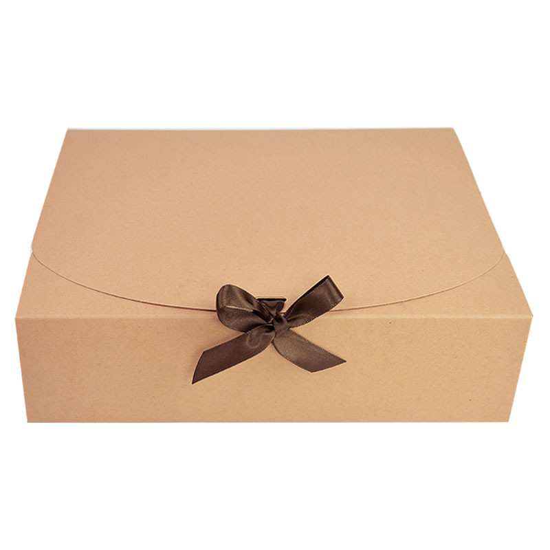 

Large Size Karft Paper Gift Box Event & Party Supplie Wedding Birthday Christmas Present Packaging Handmade Candy Chocolate Box