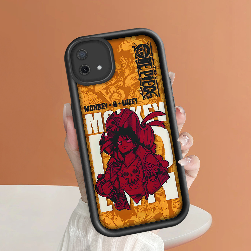 OPPO A16K A16E Case Softcase Case lucu Cassing Casing Hp Kesing Soft Kartun Cute Luffy 3356