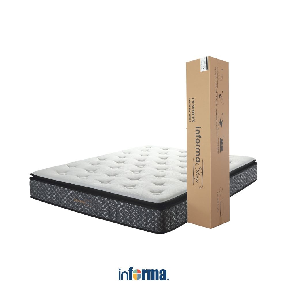 Informa Sleep 160X200 cm Cuscotex Kasur Pocket Springbed In Box Mattress Queen Matras Roll Packed Ka