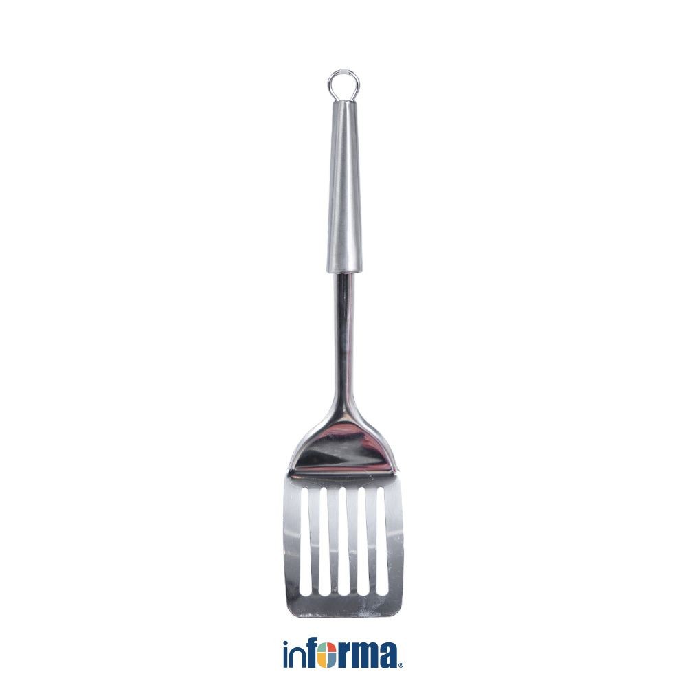 Informa Cooking Color Spatula Masak Tanta S/S 36x8 cm Sendok Penggoreng Food Grade Sepatula Sutil Pe