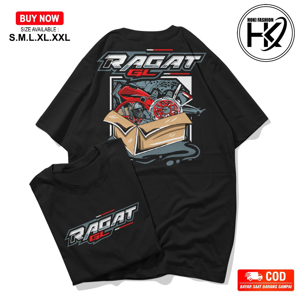 Baju Kaos Atasan Pria Ragat Honda Gank Herex Gl 100 Gl100 Max Pro Distro Original Murah Keren Bahan 