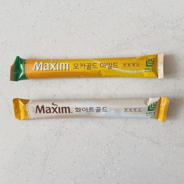 

MAXIM COFFEE 1 SACHET WHITE MOCHA KOPI MIX KOREA FAV INSTANT