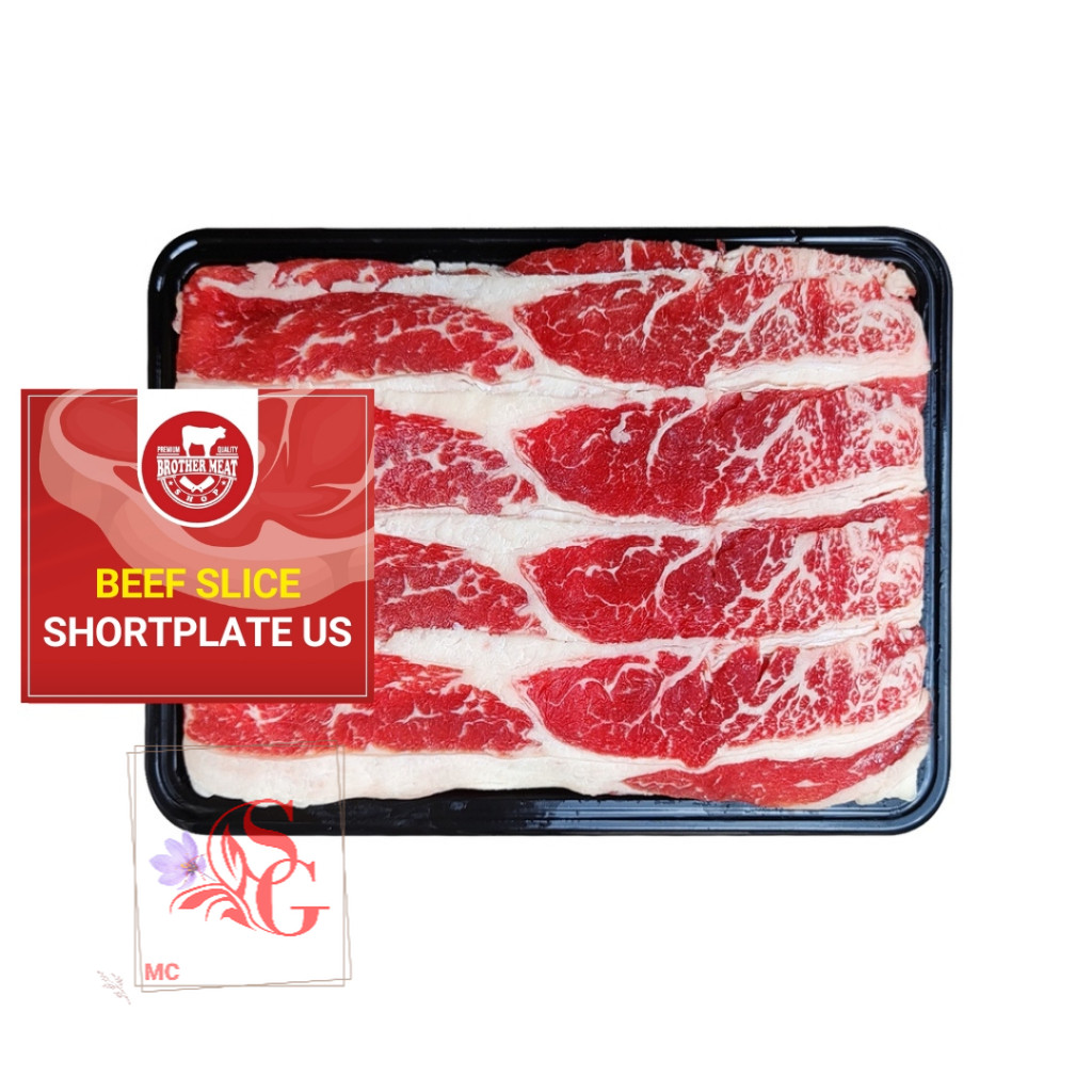 

Beef Sliced Shortplate US 500gr - Irisan Daging Perut Sapi US