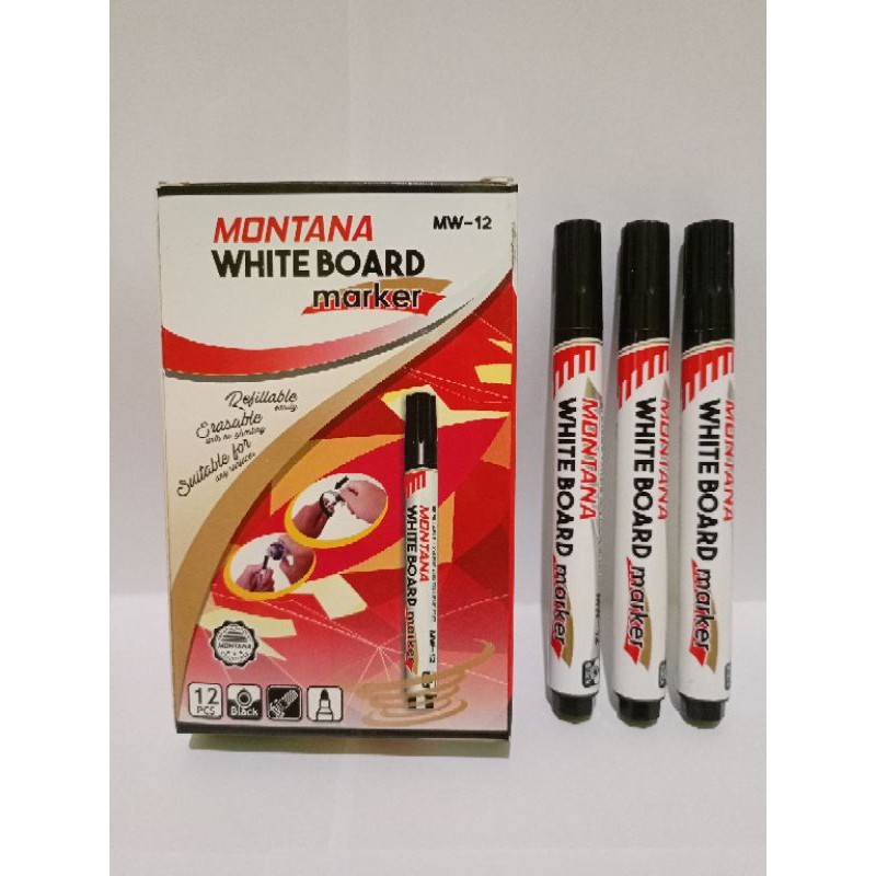 

ECER ( 1 PCS ) Spidol Murah Whiteboard Vanco / Montana Spidol White Board Boardmarker Vanco / Montana