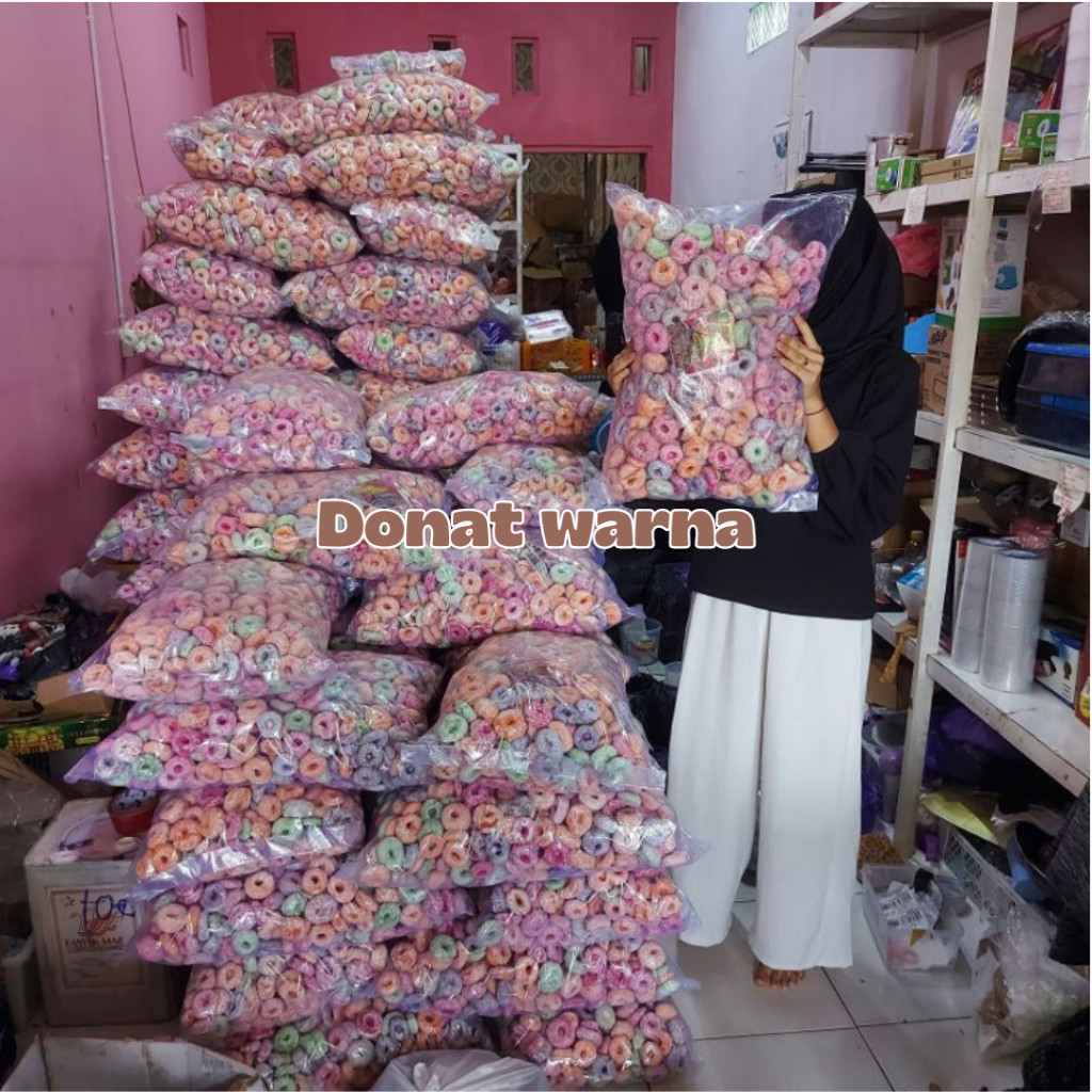 

TERMURAH READY PROMO donat mini kering jajan donat kering donat gula kering