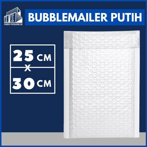 

Amplop Bubble Mailer Wrap 25X30 cm Putih Premium Quality MURAH