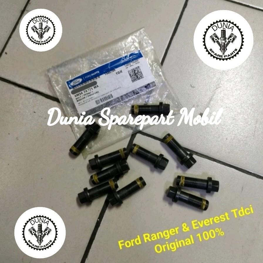 Bolt flywheel baut roda gila Ford Ranger Ford Everest Tdci Original