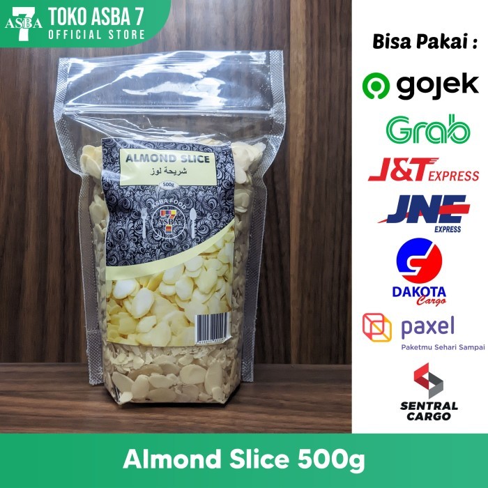 

ASBA KACANG ALMOND SLICE 500GR