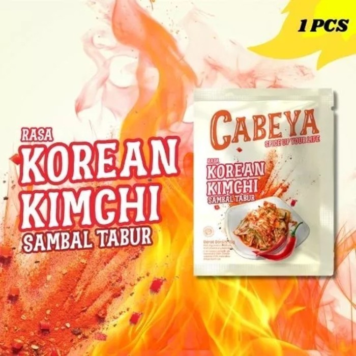 

Cabe Bubuk Sachet Rasa Kimchi 15gr Cabeya