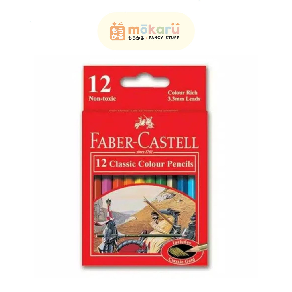 

Faber Castell Pensil Warna Classic 12 Pendek Murah